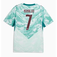 Stroje piłkarskie Portugalia Cristiano Ronaldo #7 Koszulka Wyjazdowej MŚ 2026 Krótki Rękaw